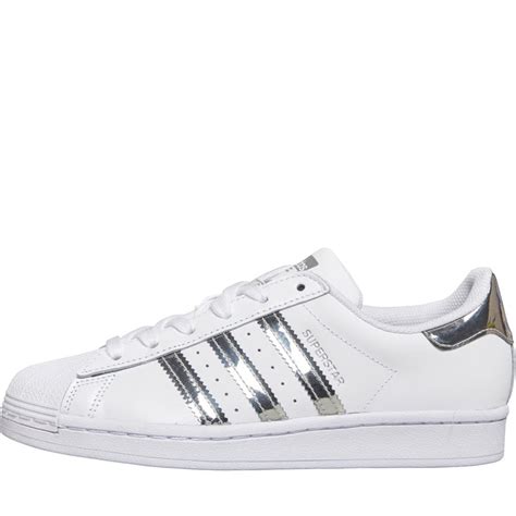 adidas superstar wit zilver footlocker